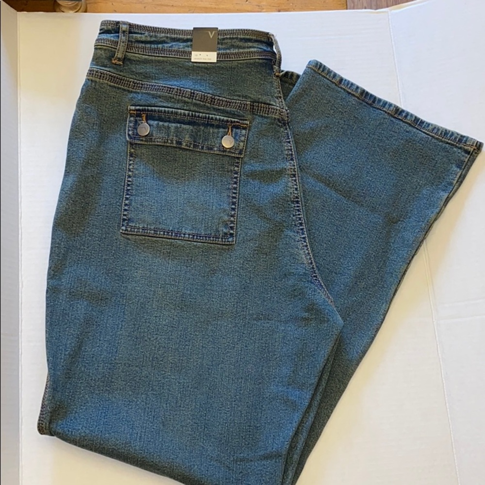 NWT Lane Bryant Stretch Low Rise Jeans 18